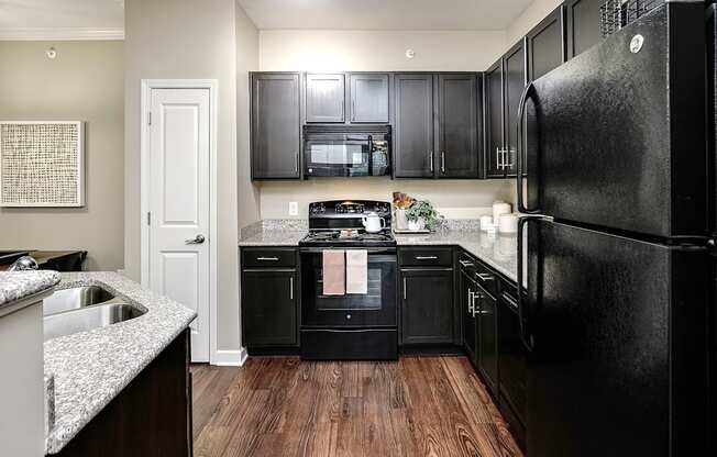 Kitchen at Aventine Wilderness Hills in Lincoln, NE