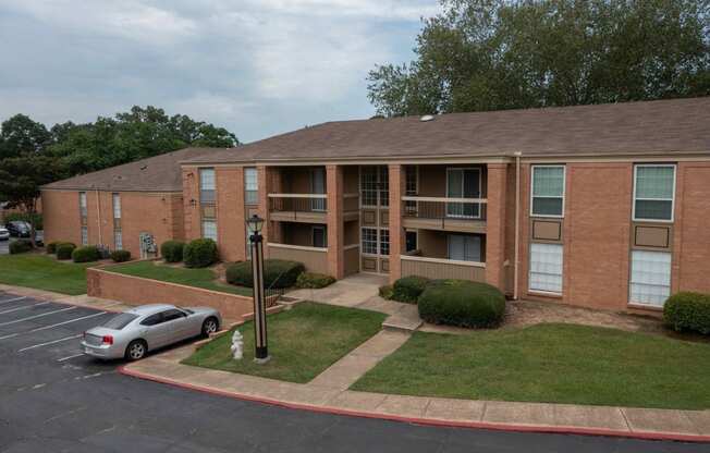 our apartments offer a parking lot