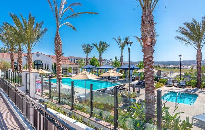 View at Montecito Apartments at Carlsbad, Carlsbad, CA, 92010