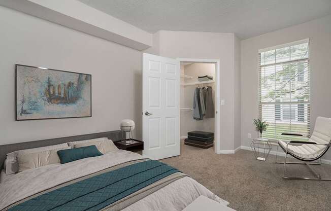 Bedroom With Closet at The Orchard, Ohio, 43016