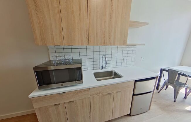 Studio, 1 bath, 314 sqft, $1,250, Unit 212