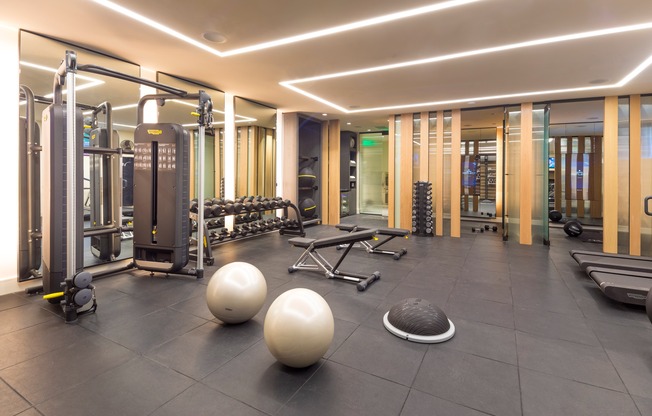 Elevate your fitness journey in our state-of-the-art, club-quality fitness center, designed to inspire and empower residents to reach their wellness goals