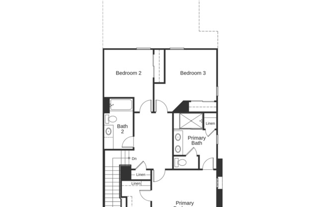 3 beds, 2.5 baths, $2,695