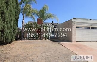 3/2 HOUSE w/Solar and community pool in Mira Mesa