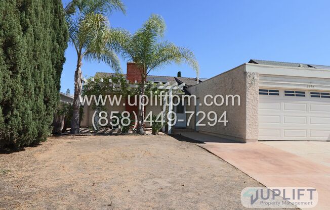 3/2 HOUSE w/Solar and community pool in Mira Mesa