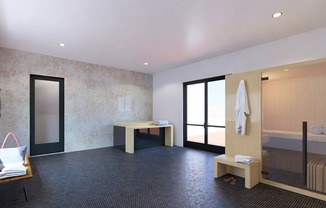 Spa Room With Sauna & Cold Plunge