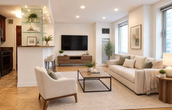 1 bed, 1.5 baths, 653 sqft, $5,900, Unit 9H
