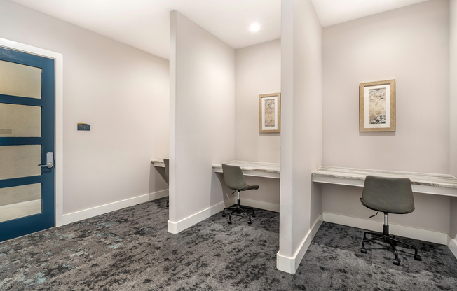 Contemporary Workspace Area