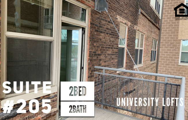 2 beds, 2 baths, 1,100 sqft, $1,665, Unit 205