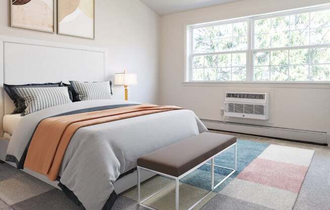 Bedroom Interior at Colony Park, Ronkonkoma, NY