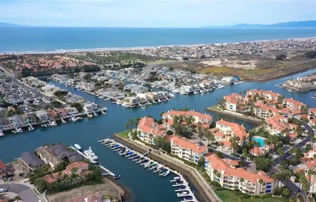 Large home on the waterway