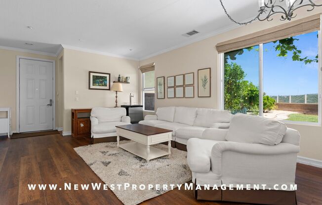 Renovated Carmel Valley 4 Bedroom at Costa Del Sol! Canyon Views! Small Pet OK! Available Now!