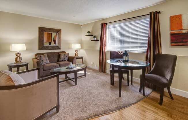 City View seating and lounge area