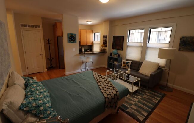 Studio, 1 bath, 407 sqft, $1,850, Unit W108