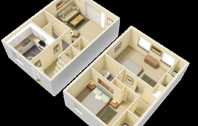 2 beds, 1.5 baths, 725 sqft, $3,235