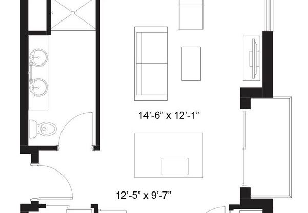 3 beds, 2 baths, 1,050 sqft, $2,400, Unit 209