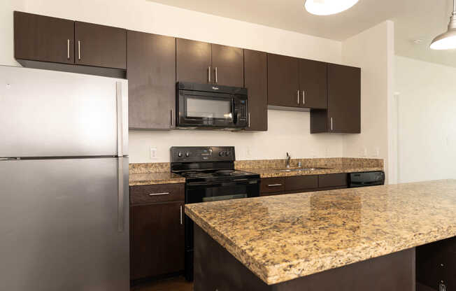 Kitchen with Stainless Steel Appliances