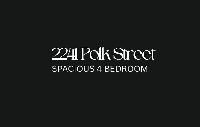 2241 Polk Street