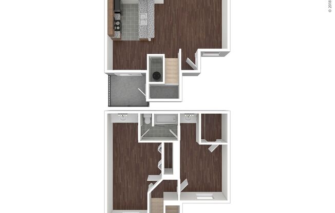 2 beds, 2 baths, 1,090 sqft, $1,429