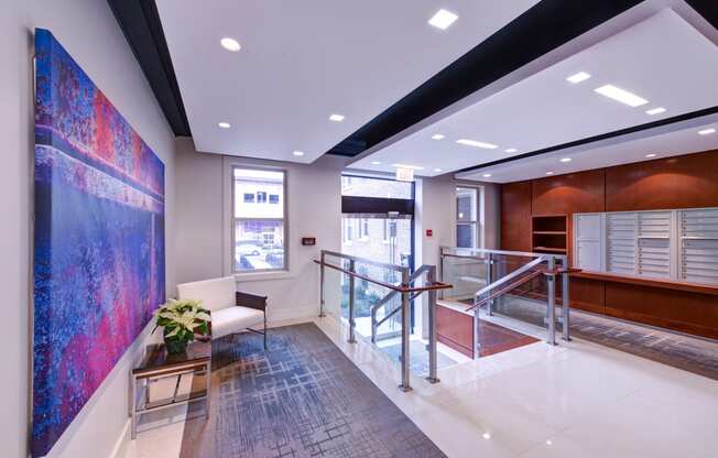 Lobby | Park Road Courts in Columbia Heights