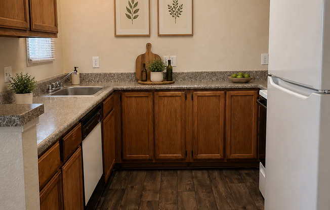 Two Bedroom Kitchen
