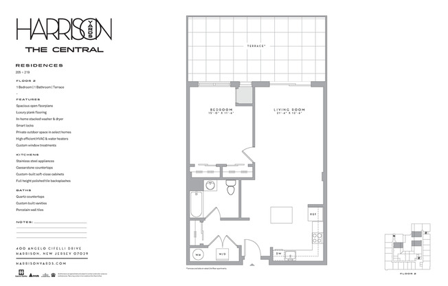 1 bed, 1 bath, 774 sqft, $2,760