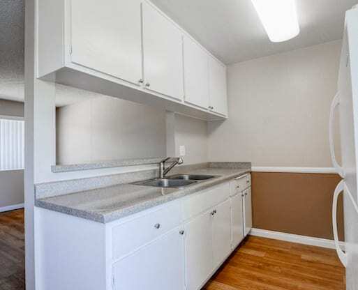 The Palms Apartments Empty Apartment Kitchen 