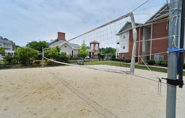 sand volleyball court outdoors in petersburg virginia