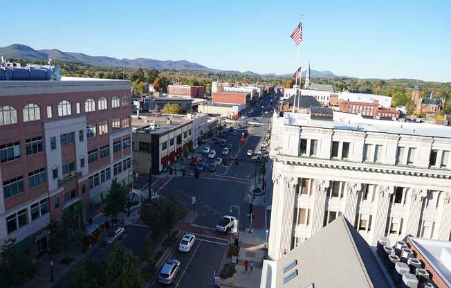 Enjoy the Berkshire scenery from the roof deck