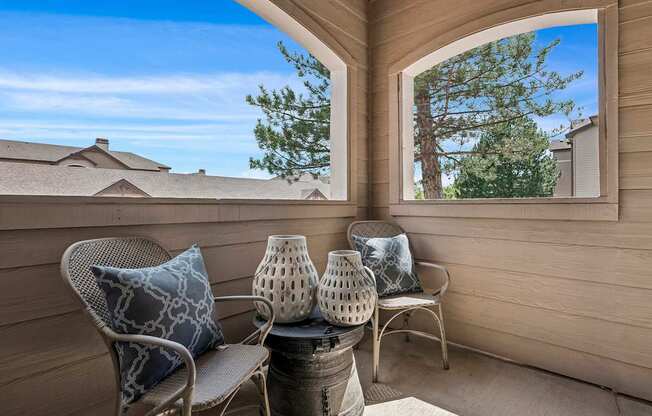 Private patios and balconies with scenic views* - Grand Centennial Apartments