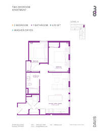 2 beds, 1 bath, 756 sqft, $1,945