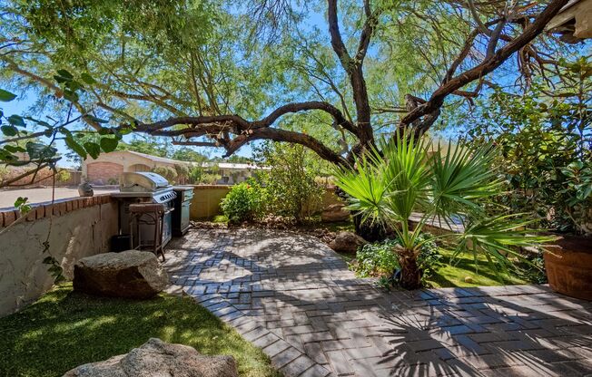 Retreat to a Private Oasis with Resort-Style Pool in an Old World Setting