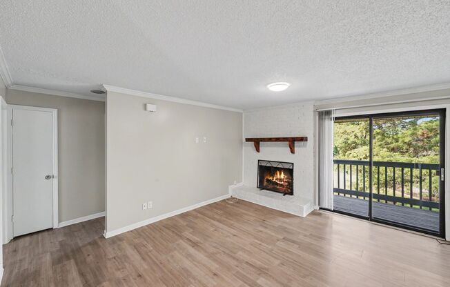 Charming 2BR/2BA South Charlotte Condo with Private Balcony & Fireplace