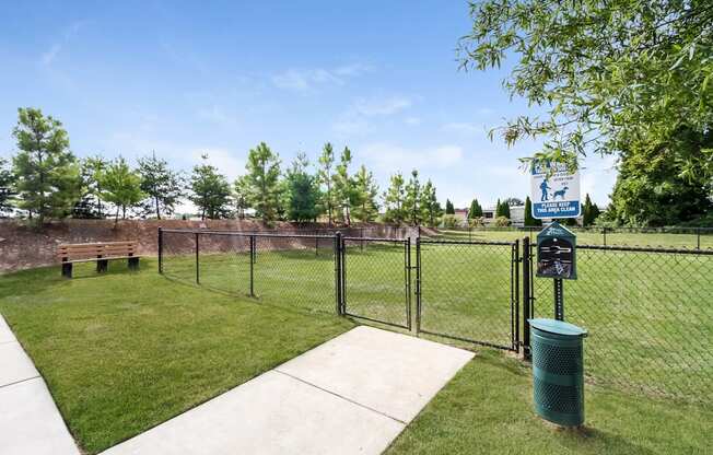 Copperfield apartments dog park