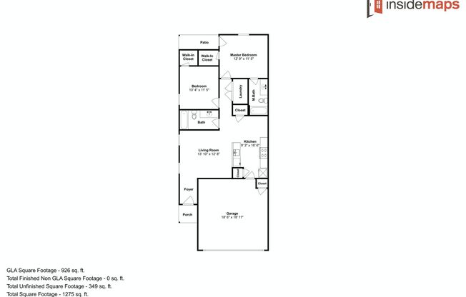 2 beds, 2 baths, $1,395