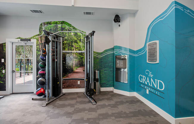 updated fitness center