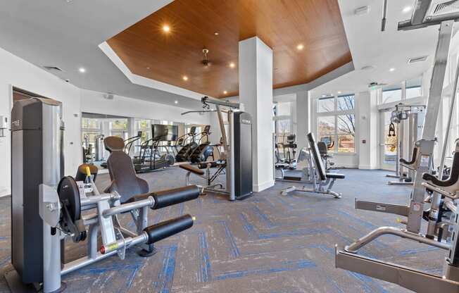 Berkshire Ballantyne apartments fitness center