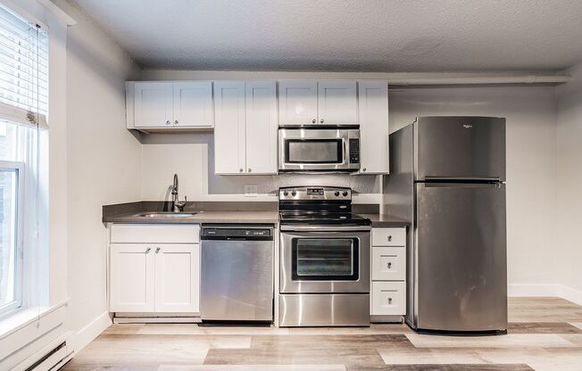 Studio, 1 bath, 486 sqft, $1,525, Unit 308