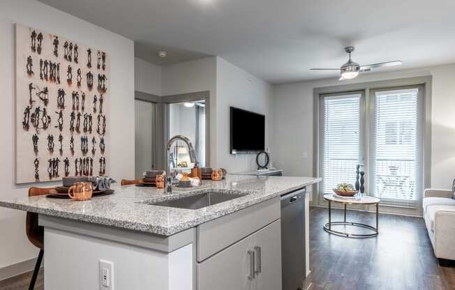 Upland Apartment Kitchen