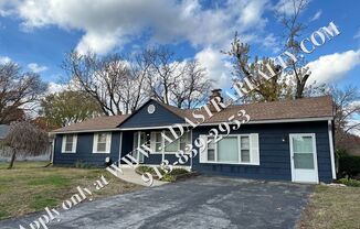 Fantastic 4 bed 2.5 Bath Overland Park Ranch-Available NOW!