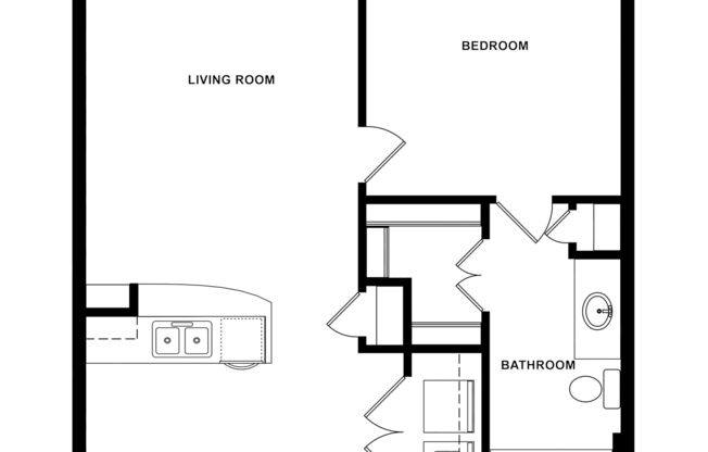 1 bed, 1 bath, 645 sqft, $1,200