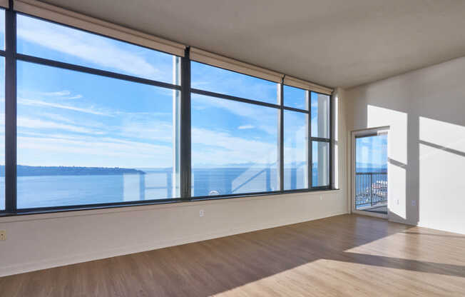Living Room with Hard Surface Flooring