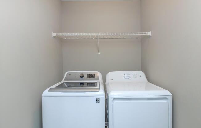 In-home washer and dryer at Hudson at 621