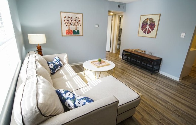 Spacious Living Room   at Jewel Apartment Homes, Austin