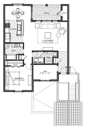 1 bed, 1 bath, 1,062 sqft, $2,125