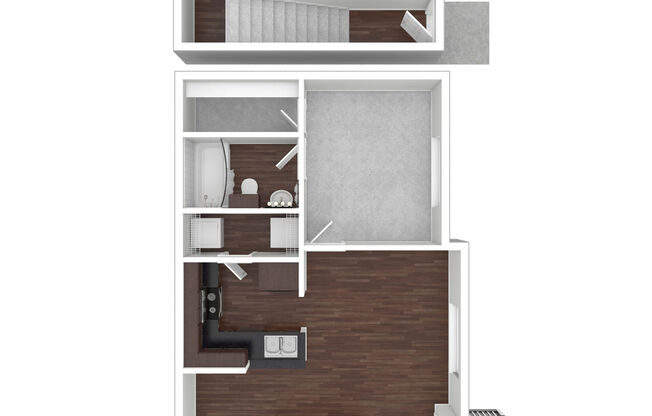 1 bed, 1 bath, 743 sqft, $1,415