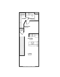 Studio, 1 bath, 623 sqft, $1,290