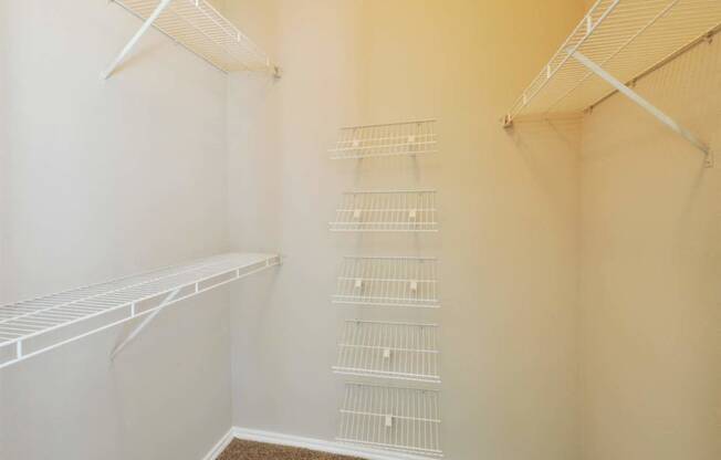 Roomy Walk In and Reach In Closets at Stoneleigh on Cartwright Apartments, J Street Property Services, Texas, 75180