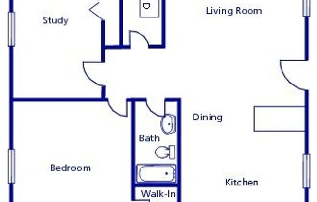 1 bed, 1 bath, 820 sqft, $1,050, Unit BC518E