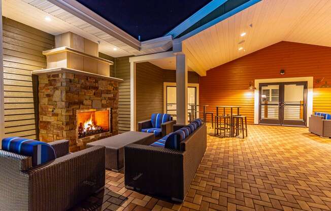 The Park Patio Lounge Apartments in DeForest, WI